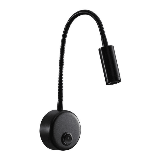 série edgar candeeiro de parede em metal preto 7cm série edgar candeeiro de parede em metal preto 7cm