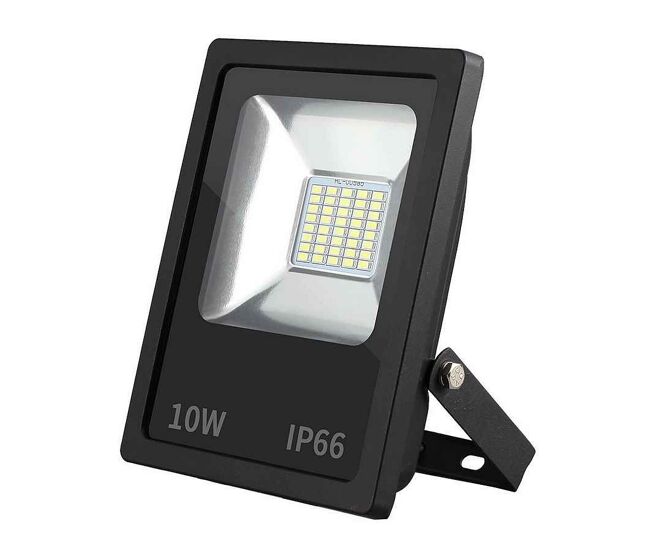 Proyector aluminio color negro serie dacita 11.5cm