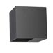 Aplique De Exterior Aluminio Serie Rex Aplique De Exterior Aluminio Serie Rex Gris