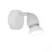 Aplique Pared Metal Serie Bala Aplique Pared Metal Serie Bala Blanco