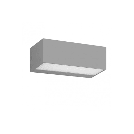 candeeiro de parede para exterior policarbonato cor cinzenta série masala 23cm
