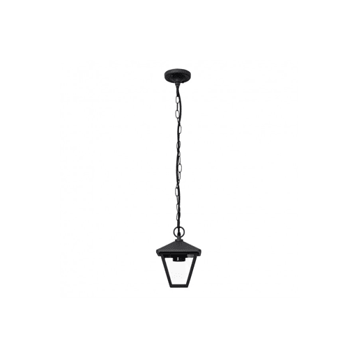 candeeiro suspenso de metal para exterior cor cinzenta série dornela 16cm