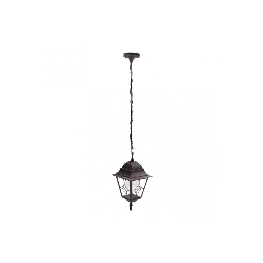 Colgante para exterior aluminio color marron serie bootes 18.5cm