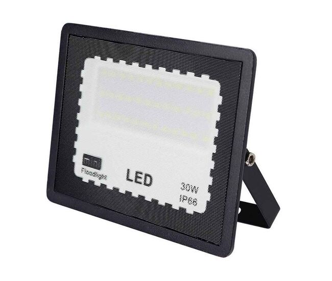 Proyector aluminio color negro serie zircon 14cm