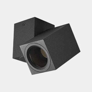 projector de alumínio cor preta série nerja 12,3cm