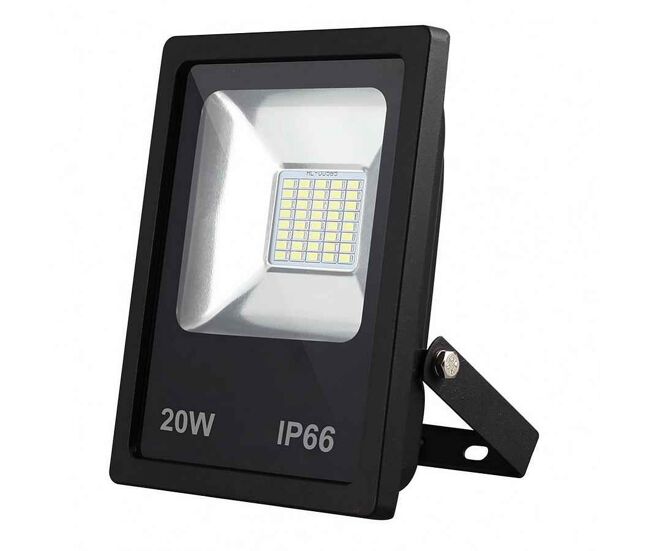 Proyector aluminio color negro serie dacita 15.5cm