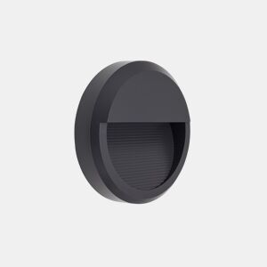 candeeiro de parede para exterior em metal cinzento série lordelo 5,5cm