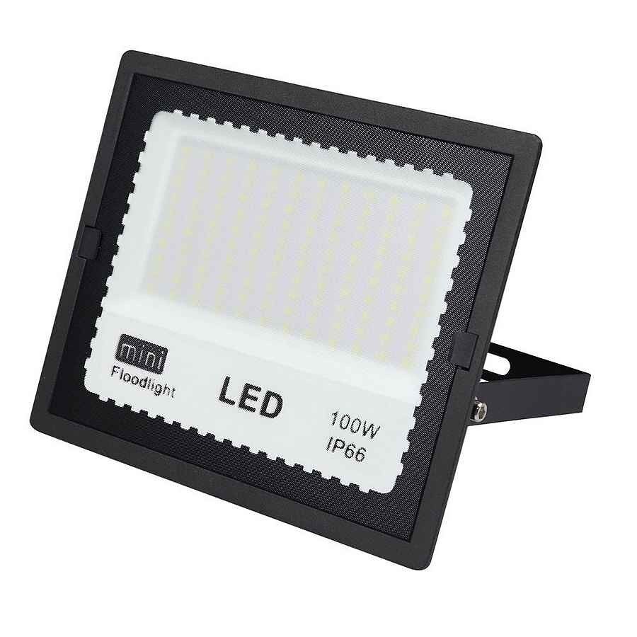 Proyector aluminio color negro serie zircon 23cm