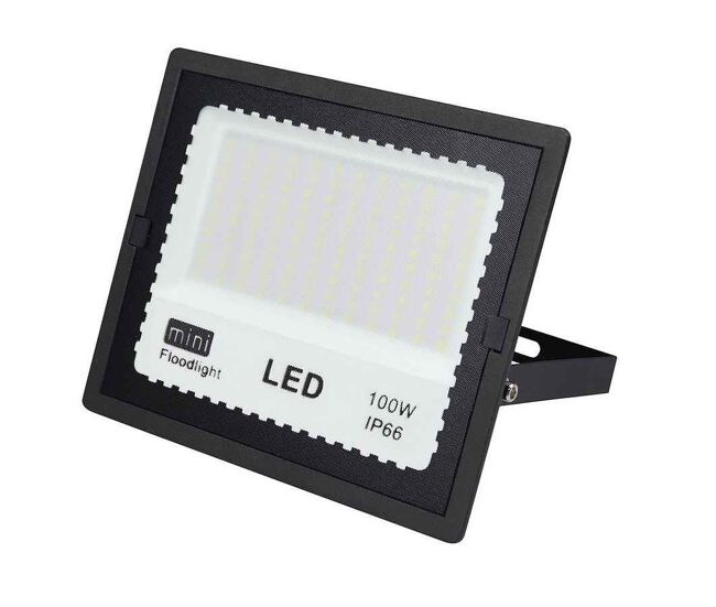 Proyector aluminio color negro serie zircon 23cm