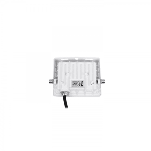 Projector de exterior alumínio branco série tumut 11,2cm