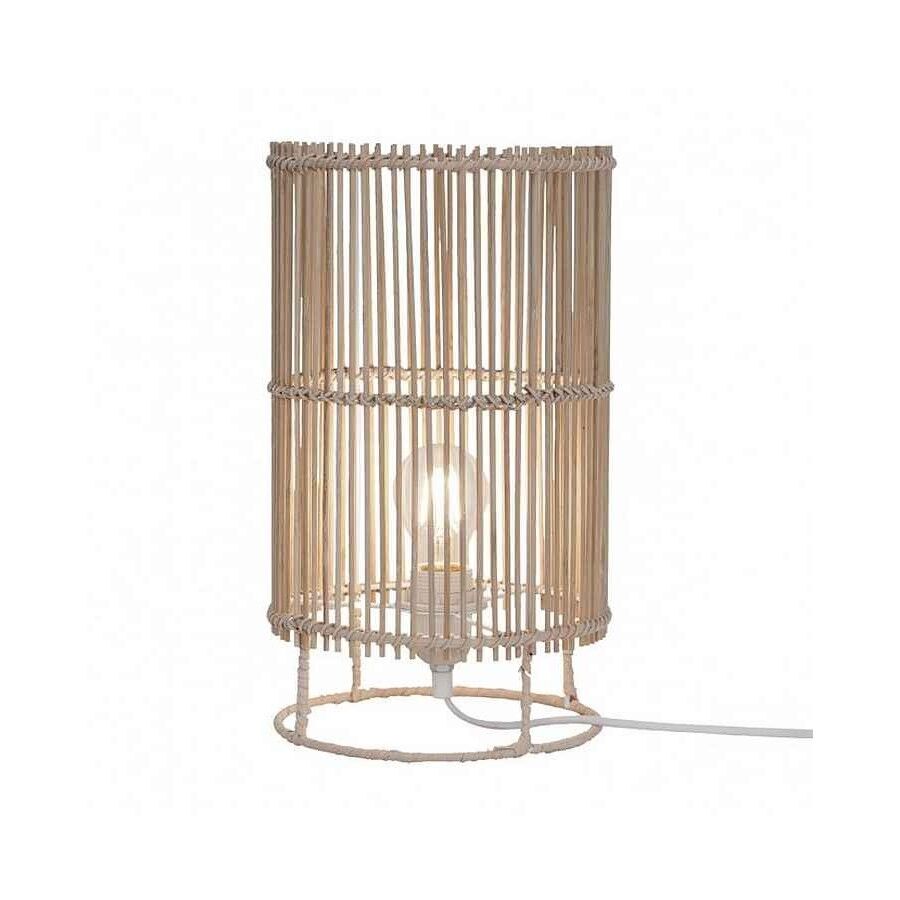 Lámpara Sobremesa Rattan Serie Isarutas