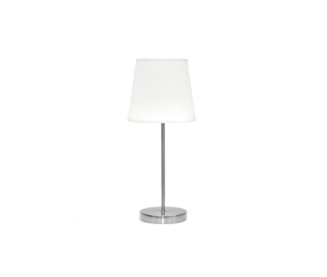 Lampara sobremesa metal color niquel serie maldãvas 20cm