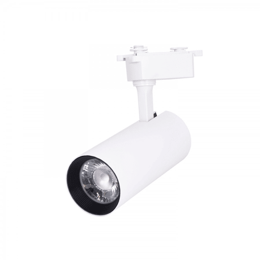 projector para carril de alumínio branco colour line pro series x2 7,4cm