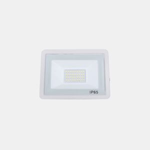 projector de exterior em alumínio branco série tumut 16,7cm