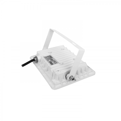 projector de exterior em alumínio branco série tumut 16,7cm