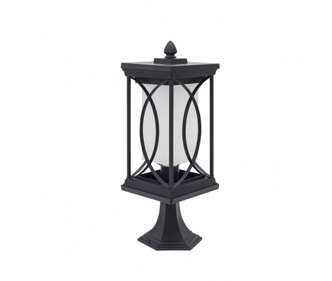 Sobremuro jardin metal color negro serie garden 16cm
