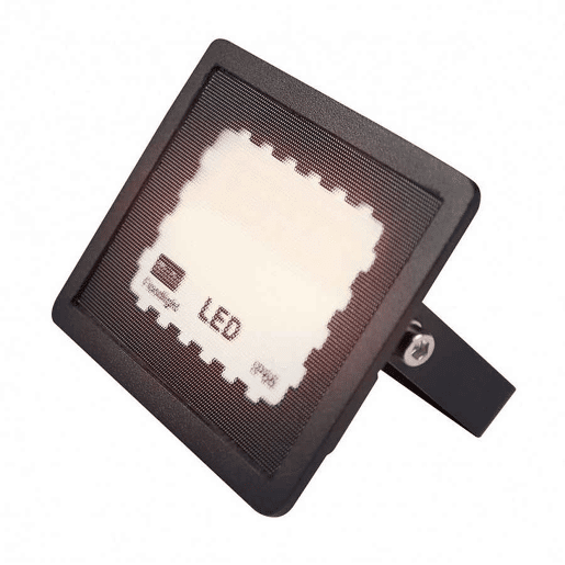 projector de alumínio preto série zircon 8cm