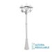 Farola Para Jardin Aluminio Serie Spica Farola Para Jardin Aluminio Serie Spica Blanco