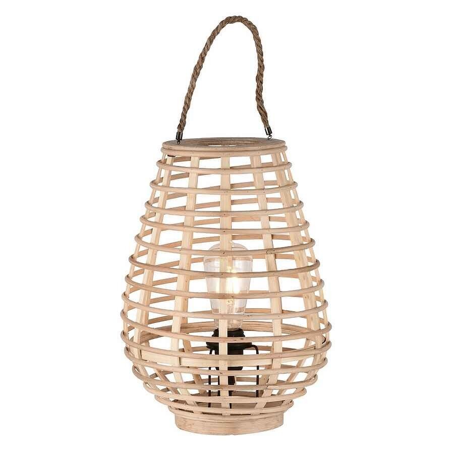 Lámpara Sobremesa Madera Serie Picardo