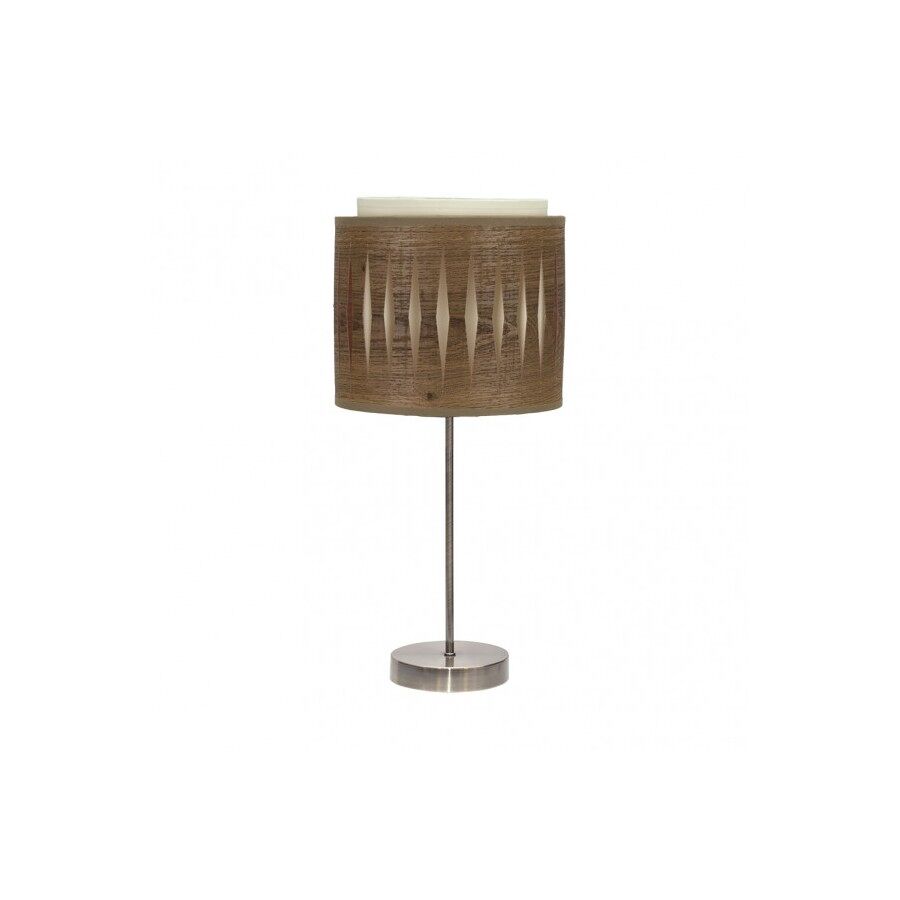 Lampara sobremesa metal color dorado serie alexandra 17cm