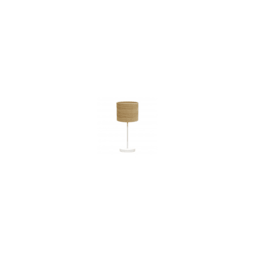 candeeiro de mesa metálico cor branca série jerte 17cm candeeiro de mesa metálico cor branca série jerte 17cm
