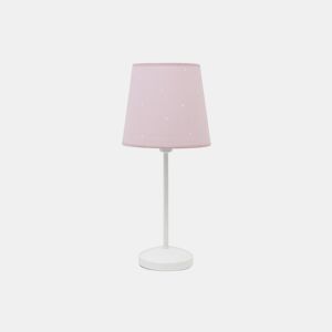candeeiro de mesa série metal rosa consciência 20cm
