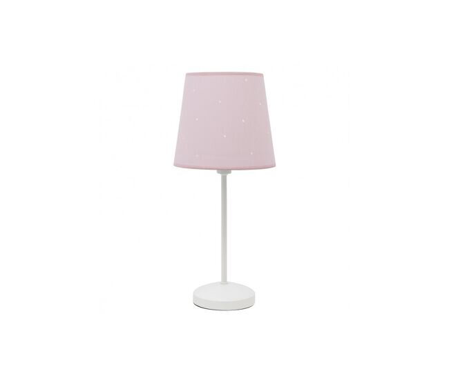 Lampara sobremesa metal color rosa serie consciencia 20cm