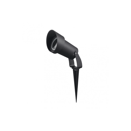 espigão de jardim policarbonato cor preta série de pregos 8,6cm