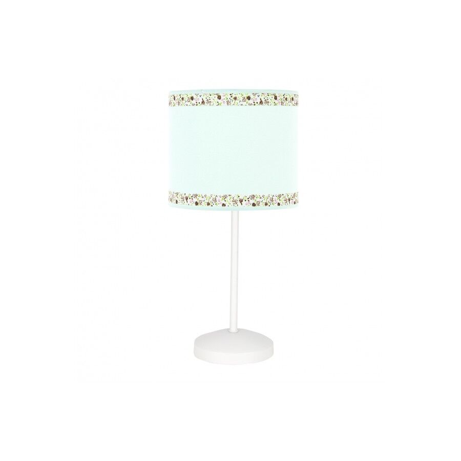 Lampara sobremesa metal color verde serie cenefa 17cm