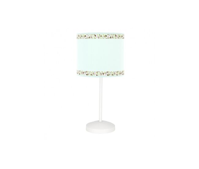 Lampara sobremesa metal color verde serie cenefa 17cm