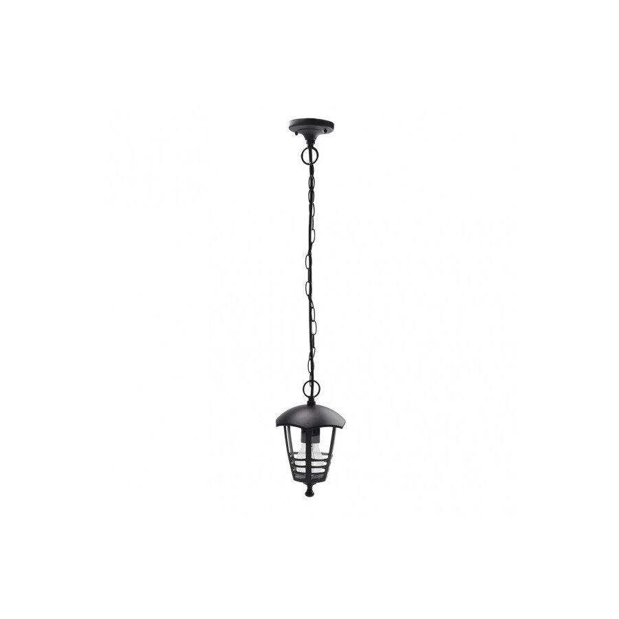 Colgante para exterior aluminio color negro serie alnilan 16cm