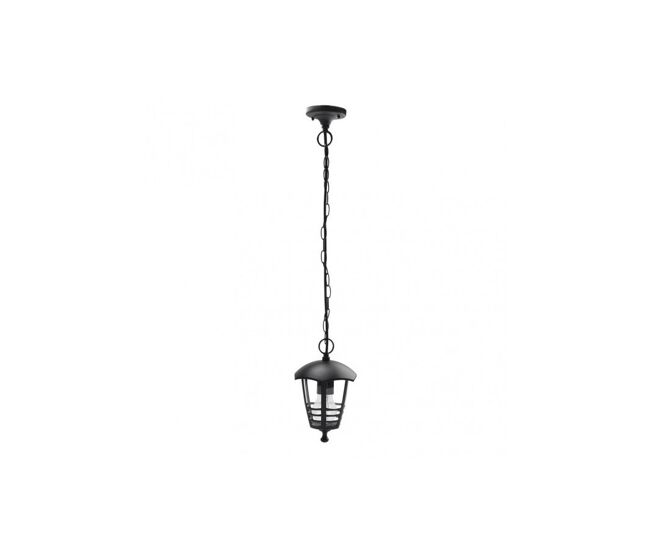 Colgante para exterior aluminio color negro serie alnilan 16cm