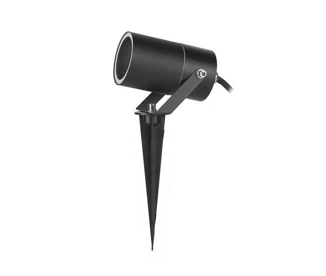 Proyector aluminio color negro serie hit 6cm
