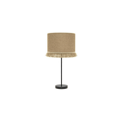 candeeiro de mesa metal cor preta série sibila 30cm