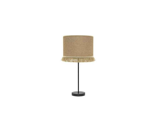 Lampara sobremesa metal color negro serie sibila 30cm