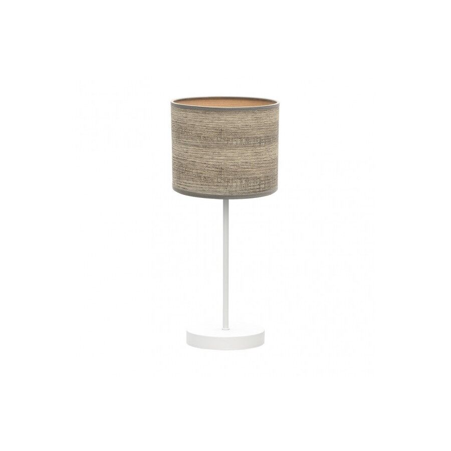 Lampara sobremesa metal color blanco serie jerte 17cm