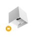 Aplique De Exterior Aluminio Serie Sor Aplique De Exterior Aluminio Serie Sor Blanco