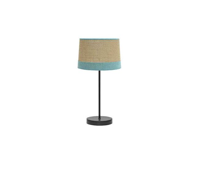 Lampara sobremesa metal color negro serie tietar 22cm