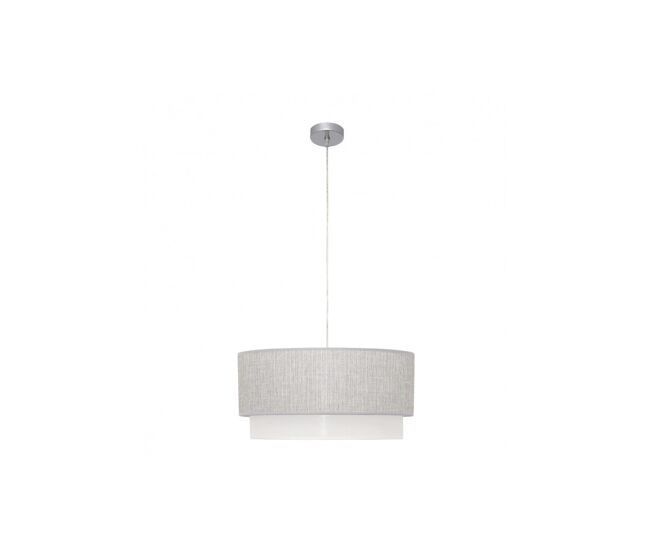 Lampara de techo metal color gris serie kenya 50cm