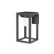 Aplique De Exterior Aluminio Serie Bow Aplique De Exterior Aluminio Serie Bow Gris