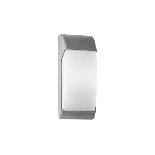 candeeiro de parede para exterior policarbonato cor cinzenta série espelta 12,9cm