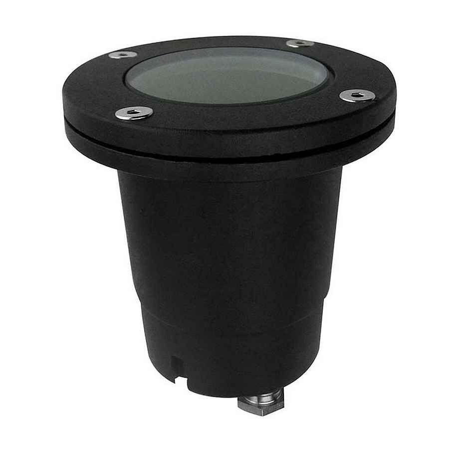 Empotrable suelo acrilico color negro serie tidian 9.8cm