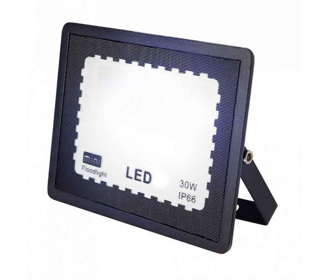 Proyector aluminio color negro serie zircon 14cm
