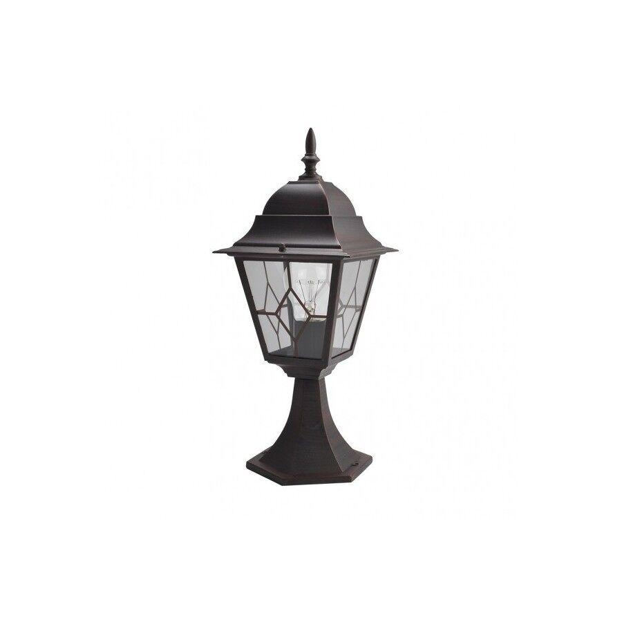 Sobremuro jardin aluminio color marron serie bootes 18.5cm