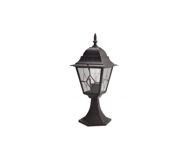Sobremuro jardin aluminio color marron serie bootes 18.5cm