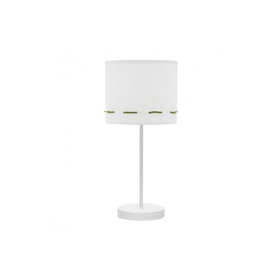 Lampara sobremesa metal color verde serie trazos 17cm