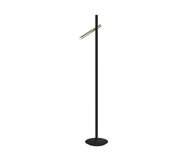 Lampara de pie metal color dorado serie 0cm