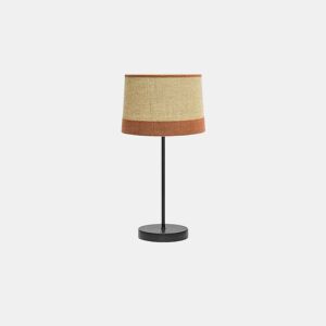 candeeiro de mesa metálico cor preta série tietar 22cm