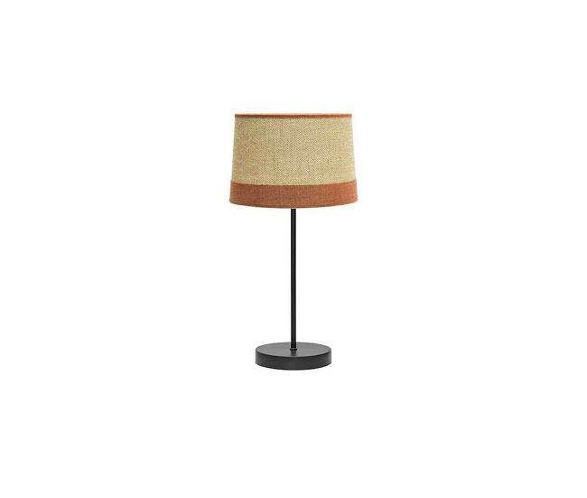 Lampara sobremesa metal color negro serie tietar 22cm