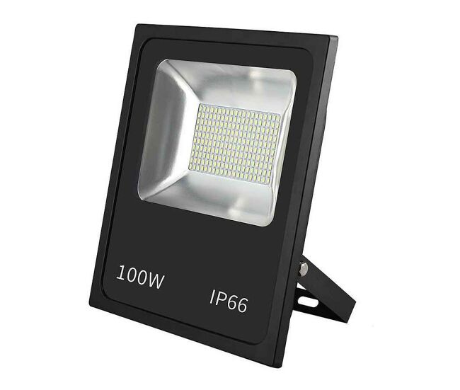 Proyector aluminio color negro serie dacita 28.5cm
